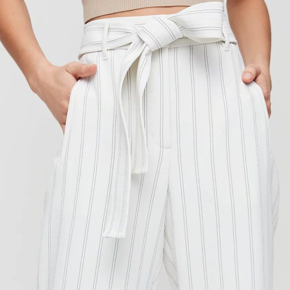 Aritzia Wilfred Tie-Front Pant - Picture 6 of 6